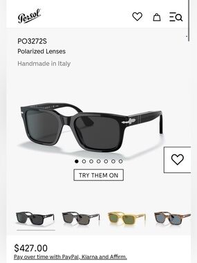 Persol Sunglasses - PO3272S 53/20